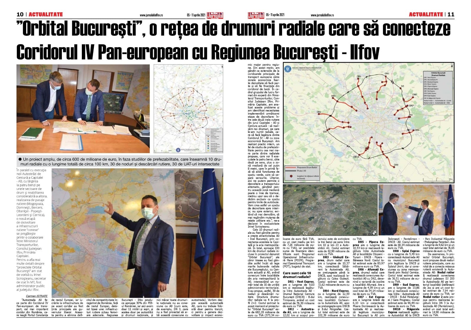 Proiect Orbital centura Bucuresti