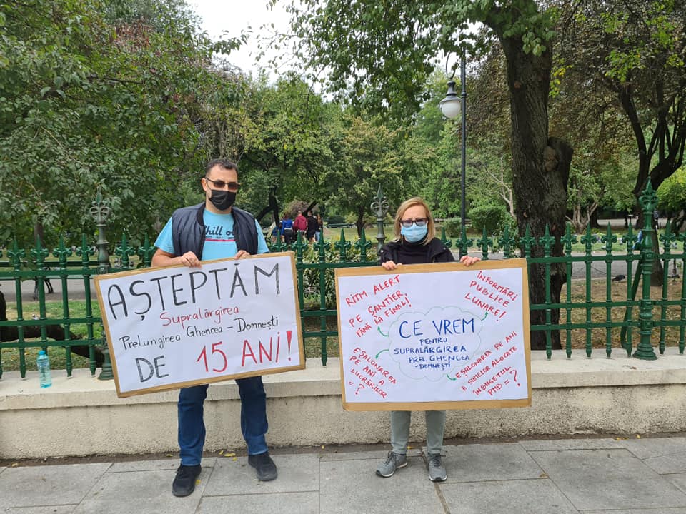 Protest Initiativa Prelungirea Ghencea