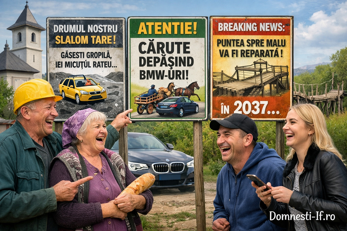 Bancuri si glume de Domnesti IF