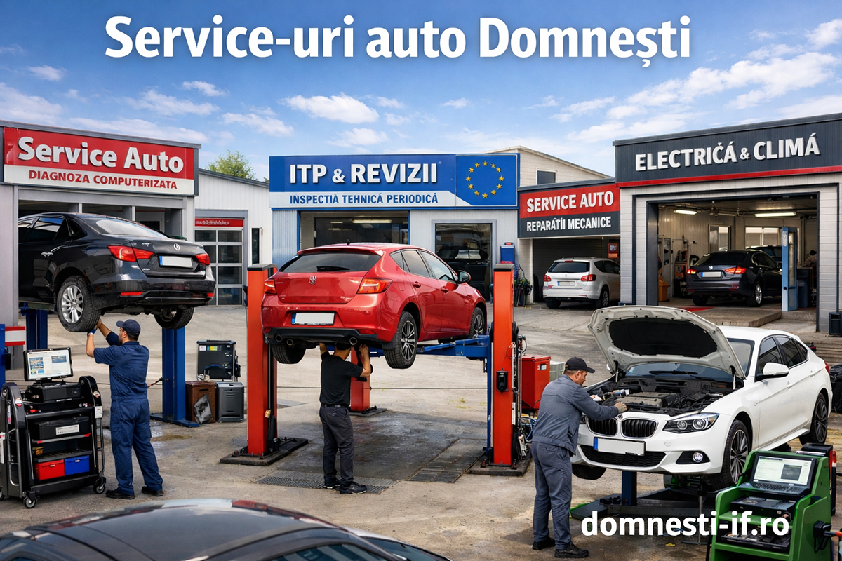 Service-uri auto Domnesti Ilfov