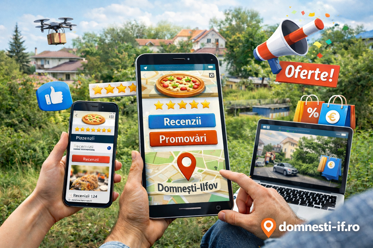 Promovare online Domnești-ilfov