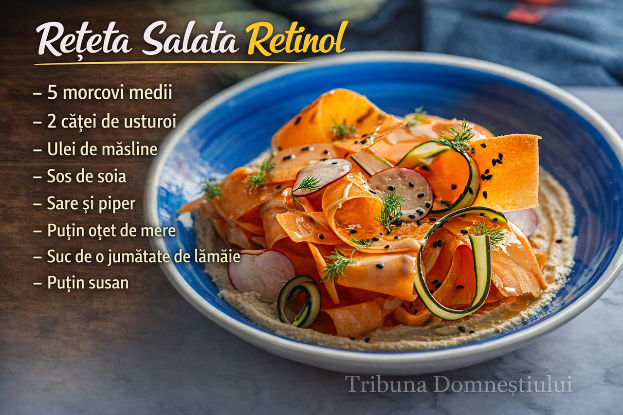 Reteta salata Retinol Domnesti