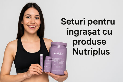 Ingrășare sănătoasă cu Nutriplus shake-uri proteice