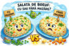 Salata de boeuf cu sau fără mazăre