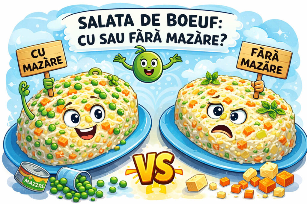 Salata de boeuf cu sau fără mazăre