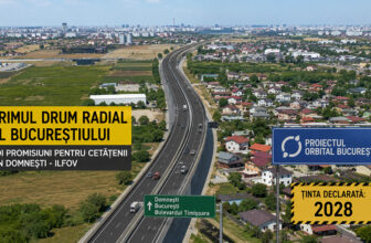 Primul drum radial al Bucureștiului va ajunge în Domnești