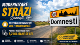 10 străzi din Domnești vor fi modernizate