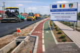Lucrările pe DJ602 Domnești