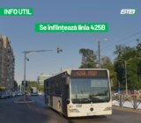 Se înființează linia 425B